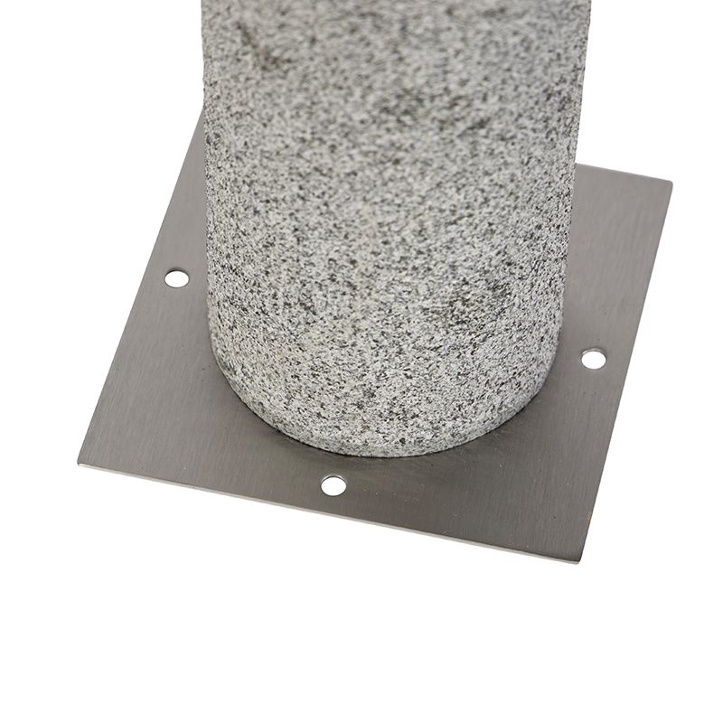 Moderne staande buitenlamp graniet 40 cm - Happy