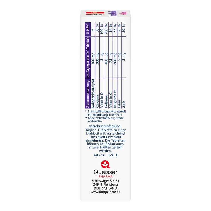 Doppelherz Frauen Mineralien + Kollagen Depot Tabletten , 30 St