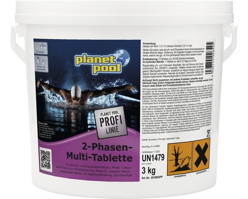 2-fase multitabletten 250 g/stuk 3 kg