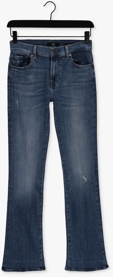 7 FOR ALL MANKIND donkerblauwe 7 for all mankind skinny jeans hw skinny slim illusion alleyway with raw cut
