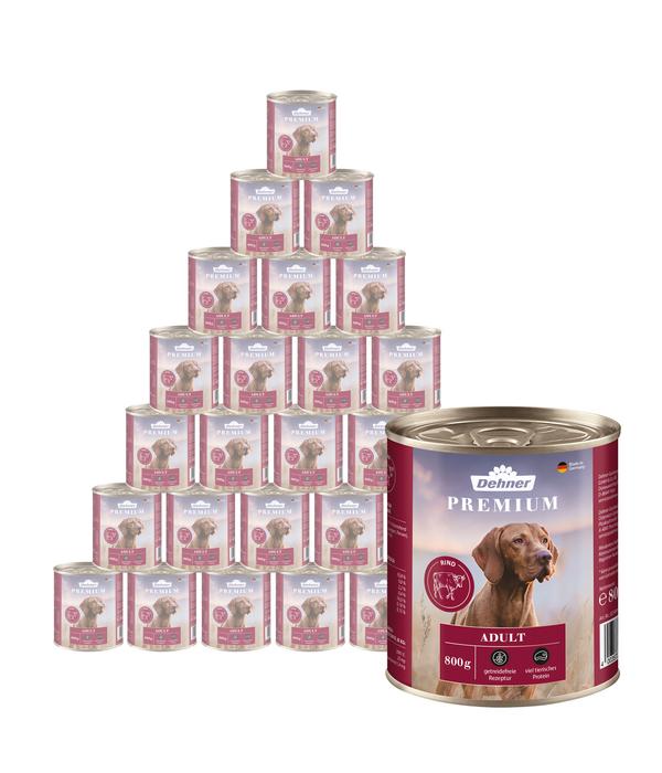 Dehner Premium Nassfutter für Hunde Adult