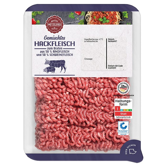 MEINE METZGEREI Hackfleisch gemischt 500 g
