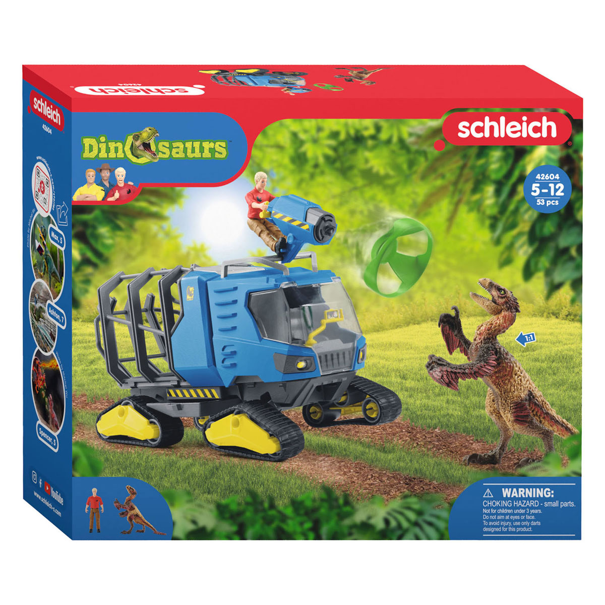 schleich DINOSAURS Terreinvoertuig 42604