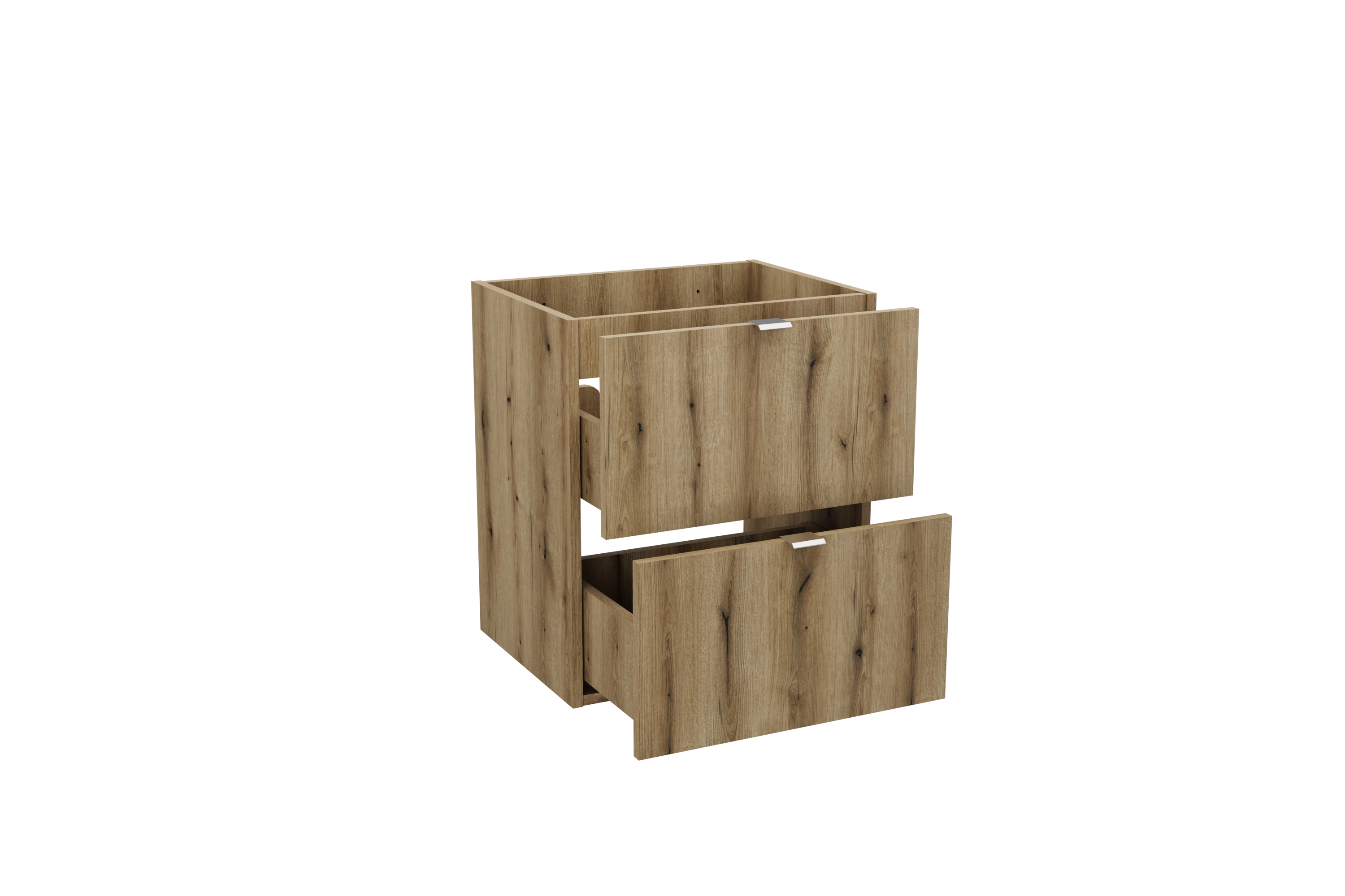 Comad Nova Oak onderkast met 2 lades 50x40x60cm eiken