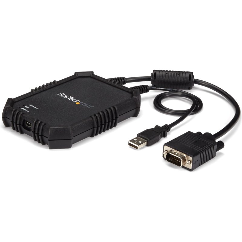 StarTech.com Adaptateur crash cart pour PC portable avec boîtier durable - Console KVM USB avec transfert de fichier et acquisition vidéo