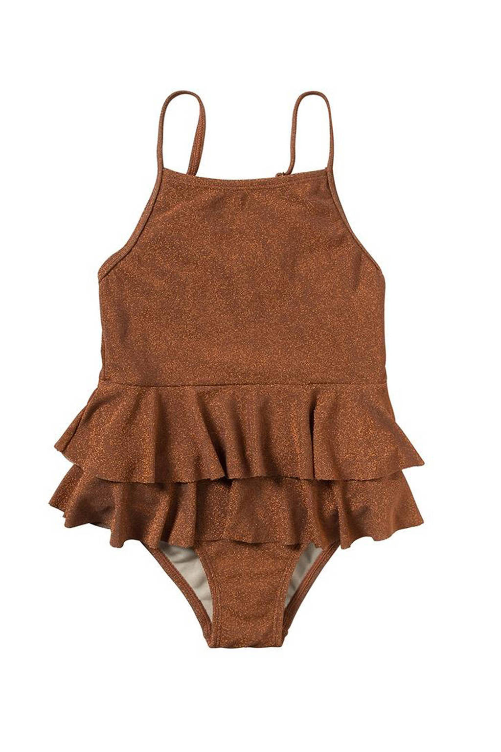 badpak Sanna met glitter bruin