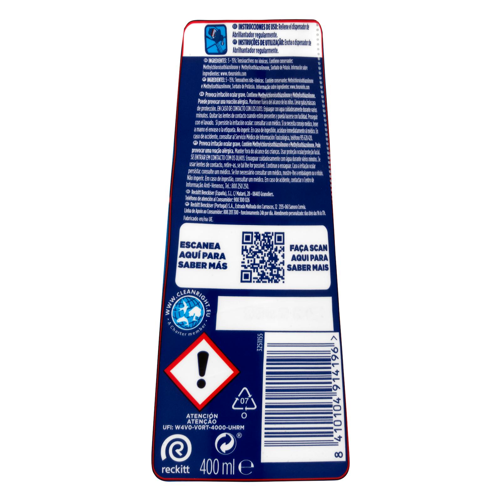Liquide de rinçage pour lave-vaisselle Finish