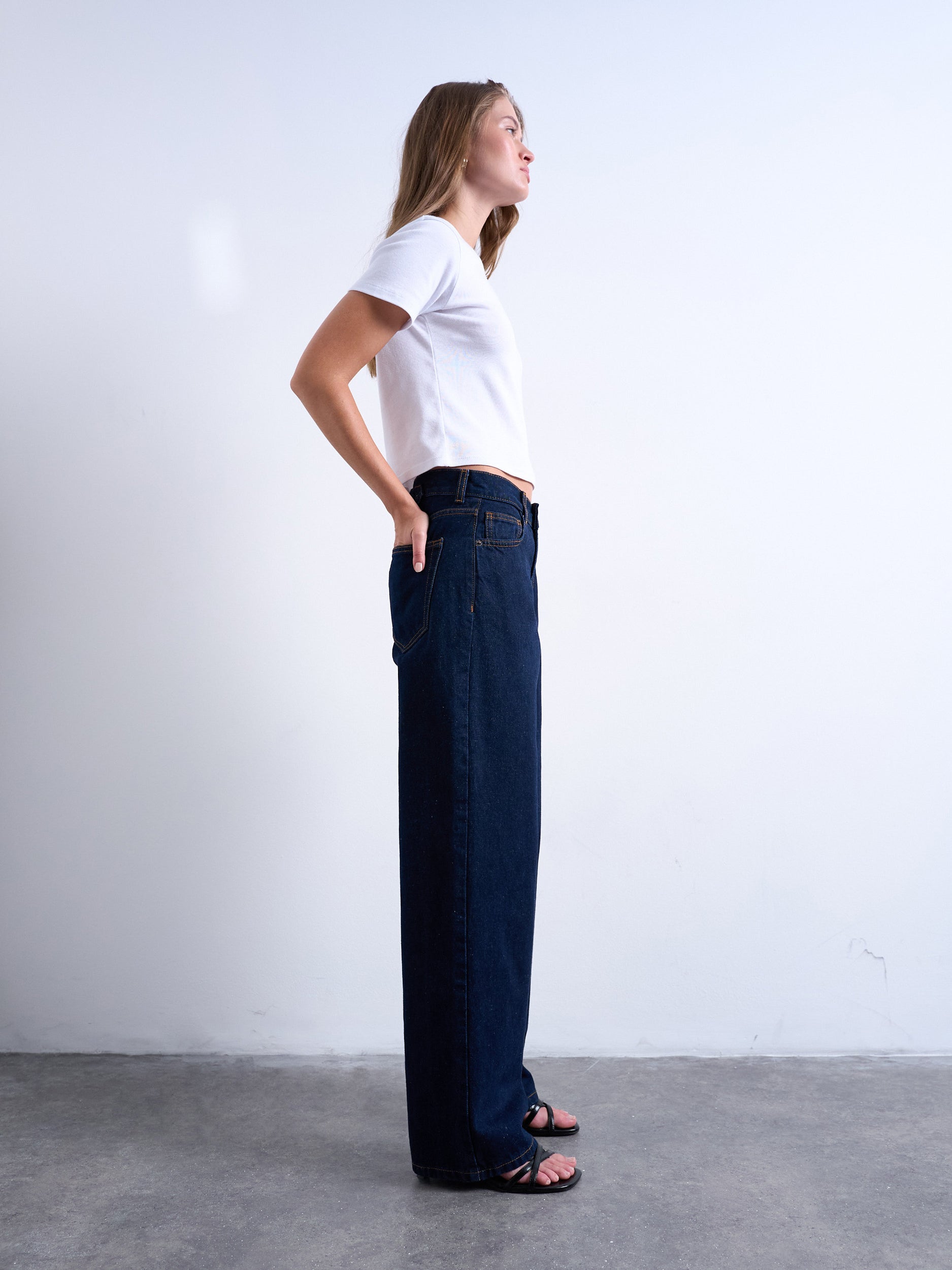 TSCINCH Low rise Wide leg fit Jeans