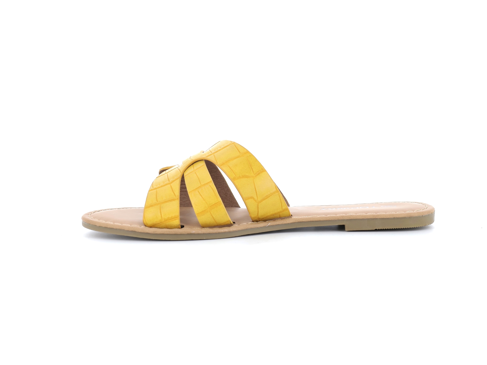 F brand-B829390 Synthétique Jaune