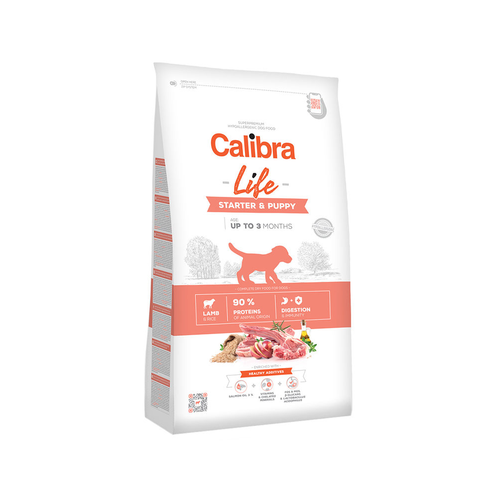 Calibra Dog Life Starter & Puppy - Lam