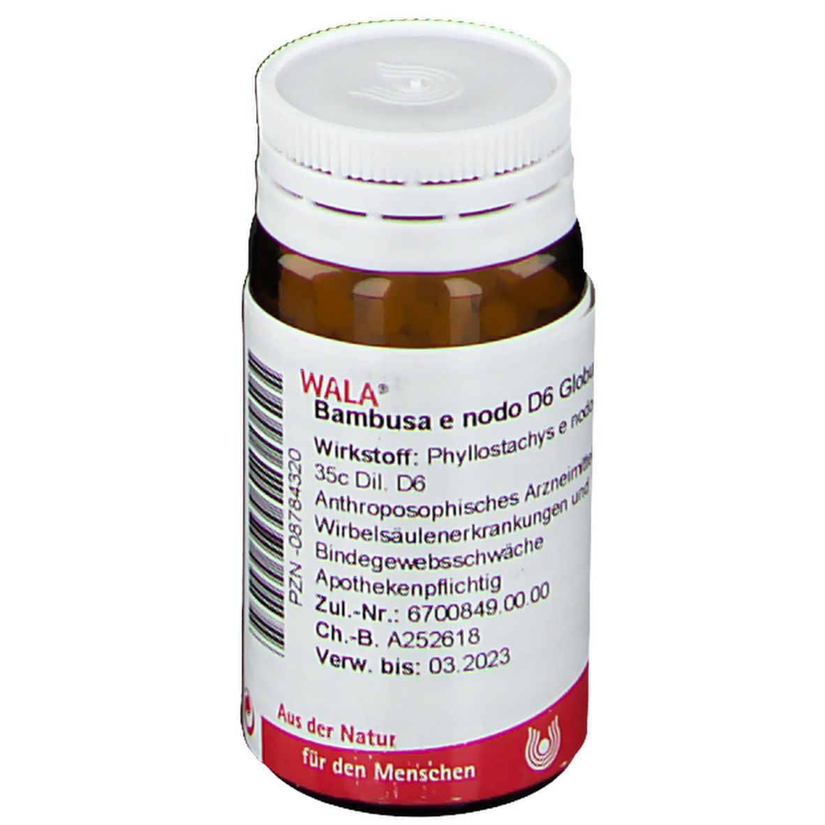 WALA® Bambusa E Nodo D 6 Globuli