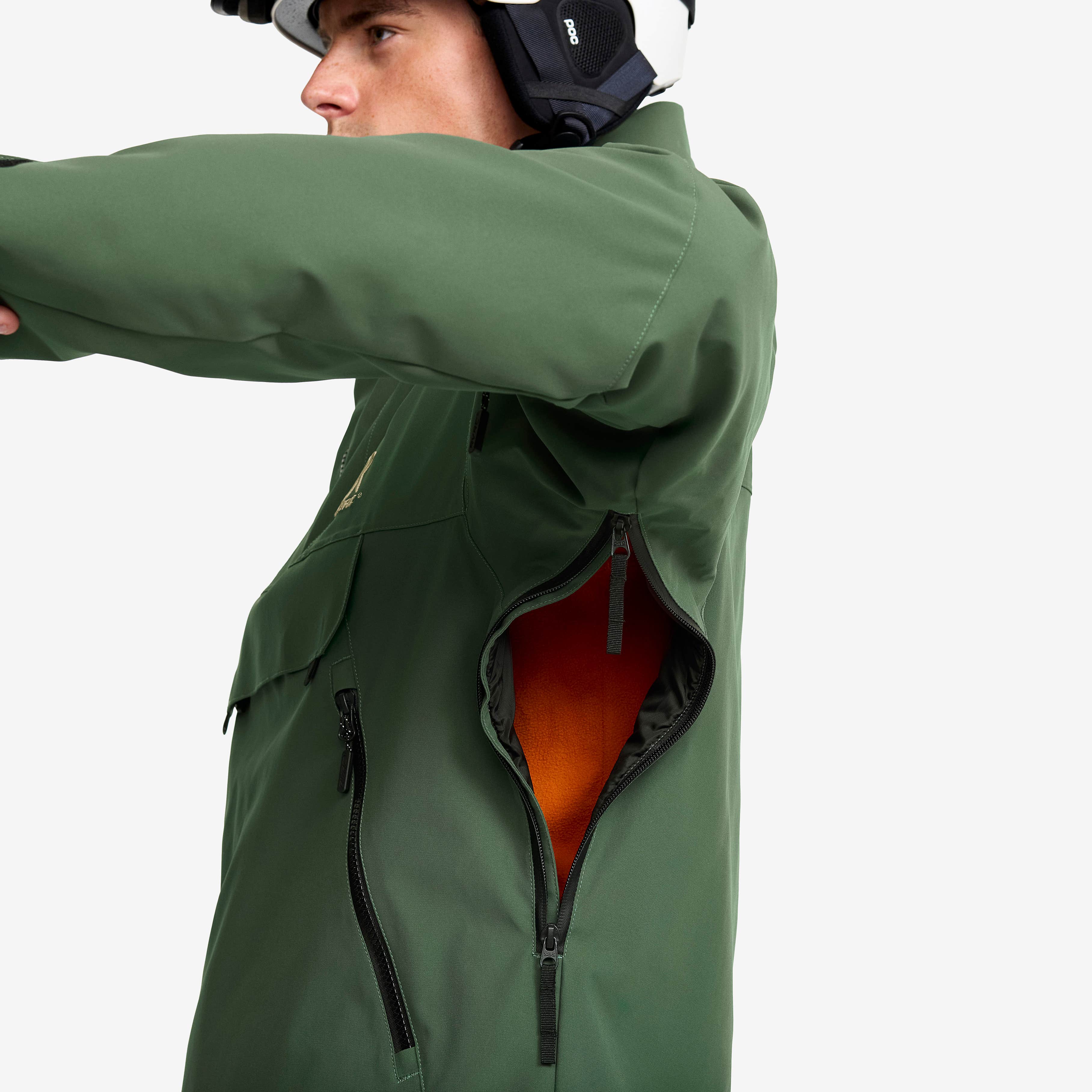 Halo 2L Insulated Ski Anorak Herre Garden Topiary