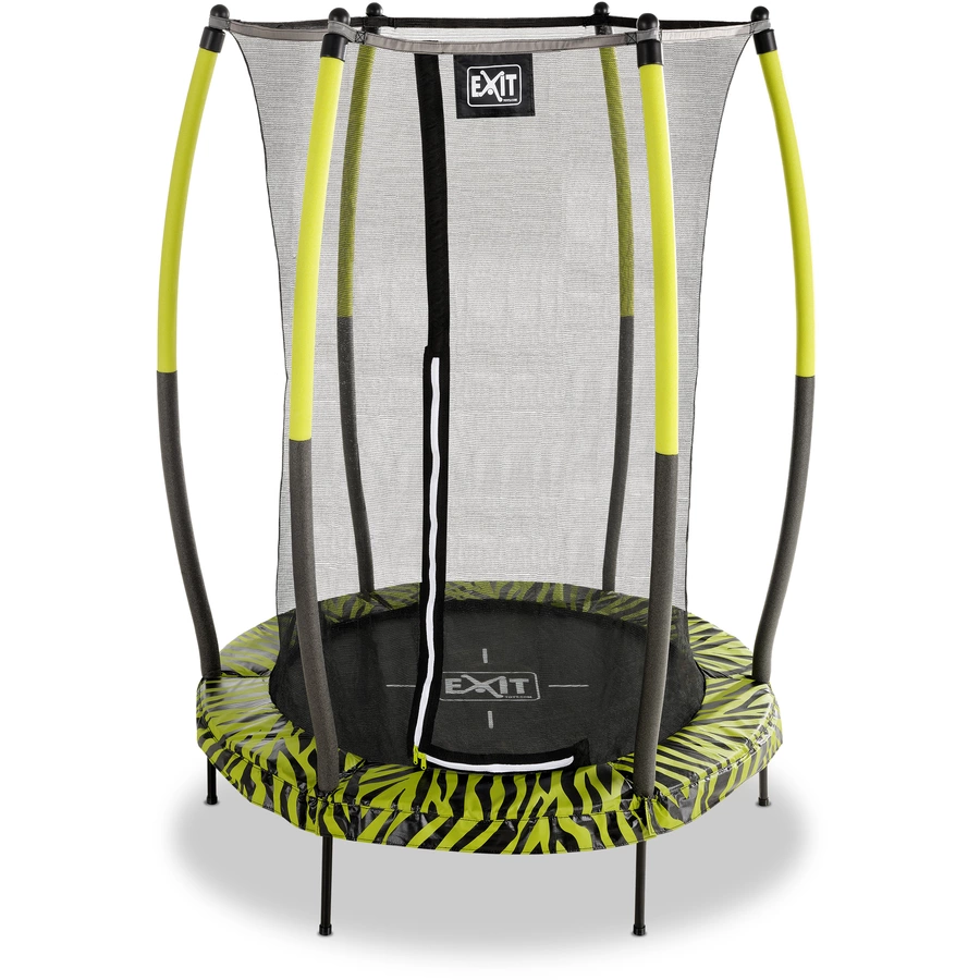 EXIT Tiggy junior Trampolin mit Sicherheitsnetz ø140 cm, schwarzgrün
