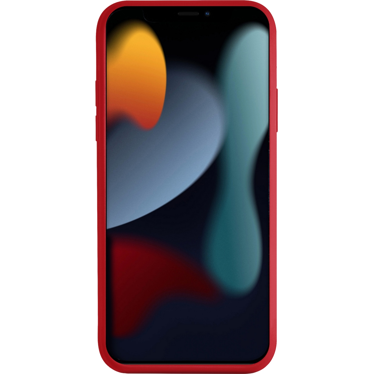 Puro Icon silikondeksel til iPhone 13 (rød)