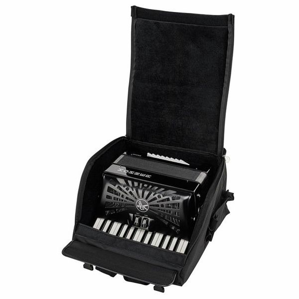 Hohner Bravo II 48 Black silent key