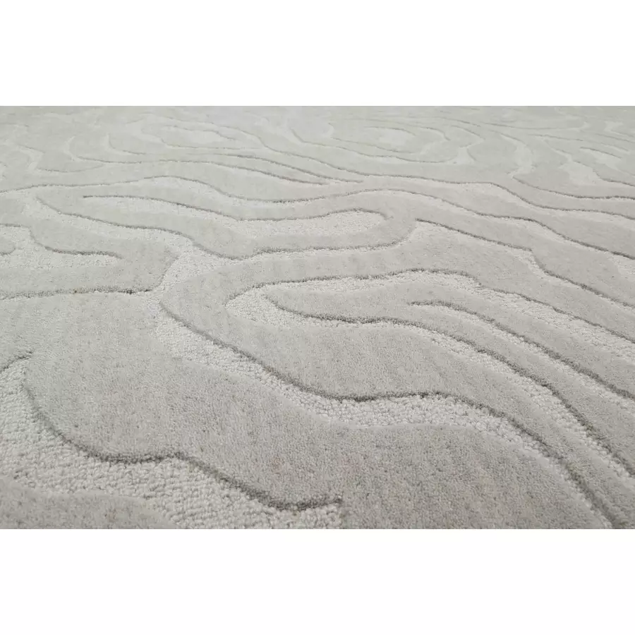 Esprit Kurzflorteppich Bay Edition grau
