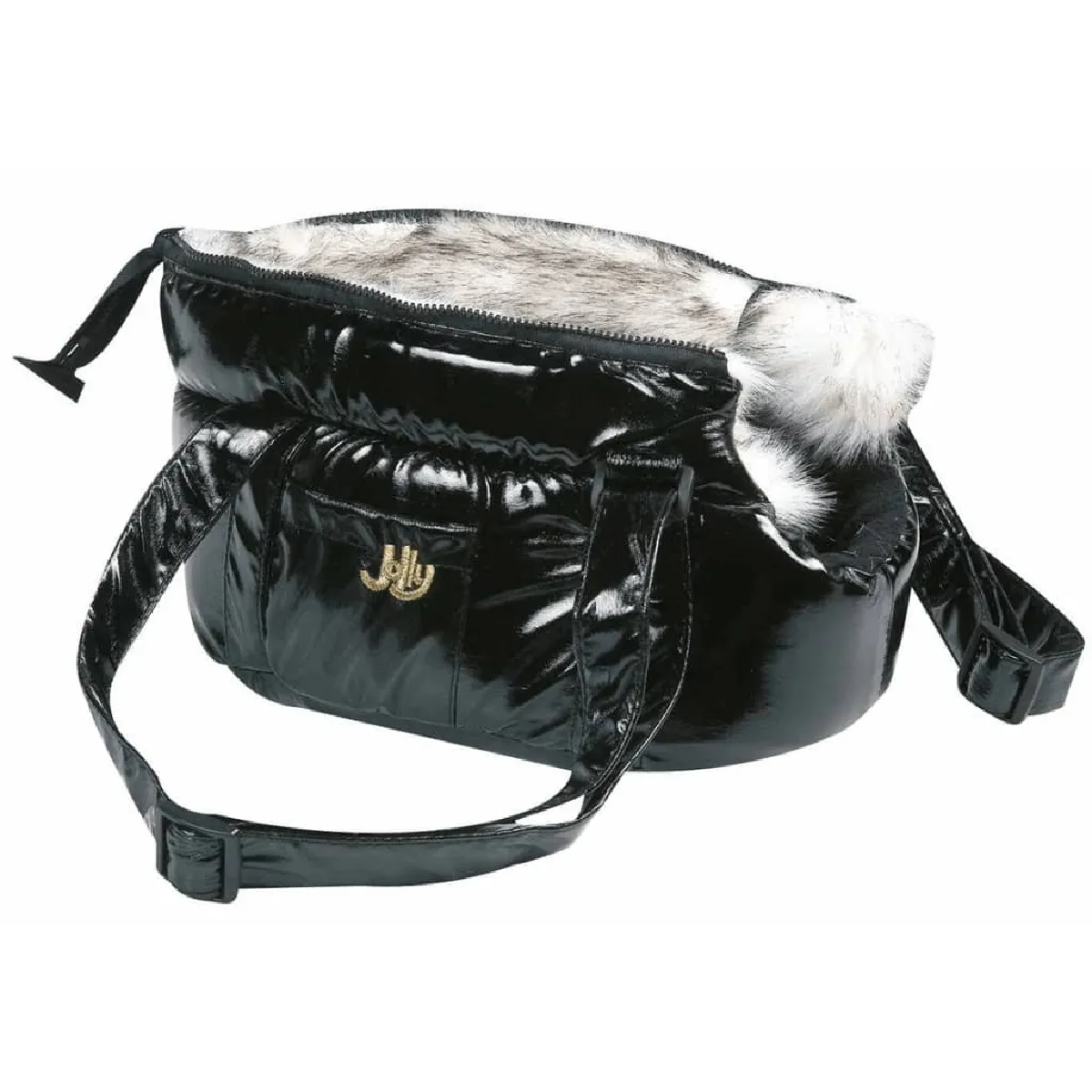 Flamingo Sac transport Lola noir 32 x 17 x 42 cm