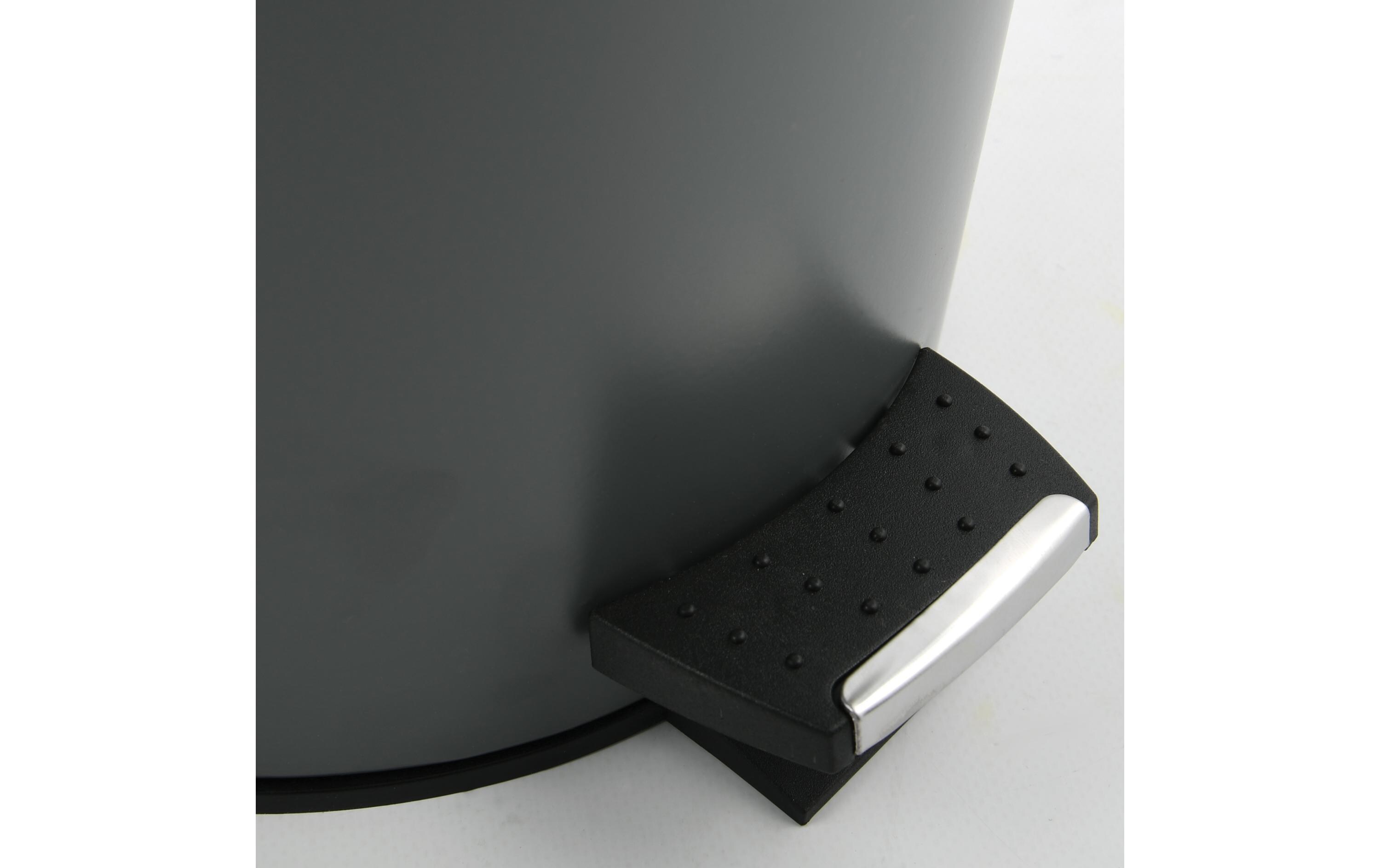 Treteimer Adonis 5 l, DunkelgrauTreteimer mit Soft-Close-Deckel