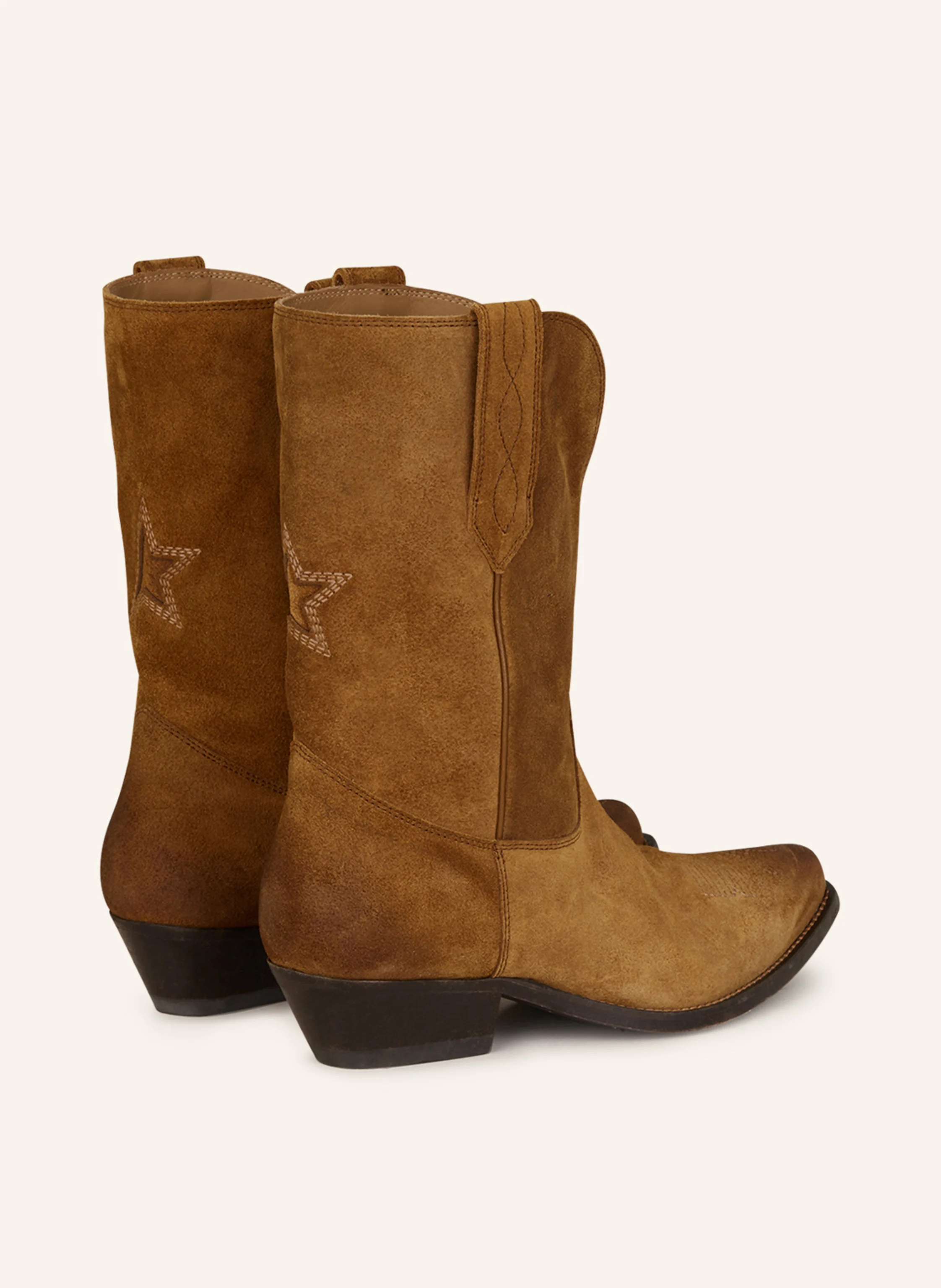 GOLDEN GOOSE Cowboy Boots WISH STAR