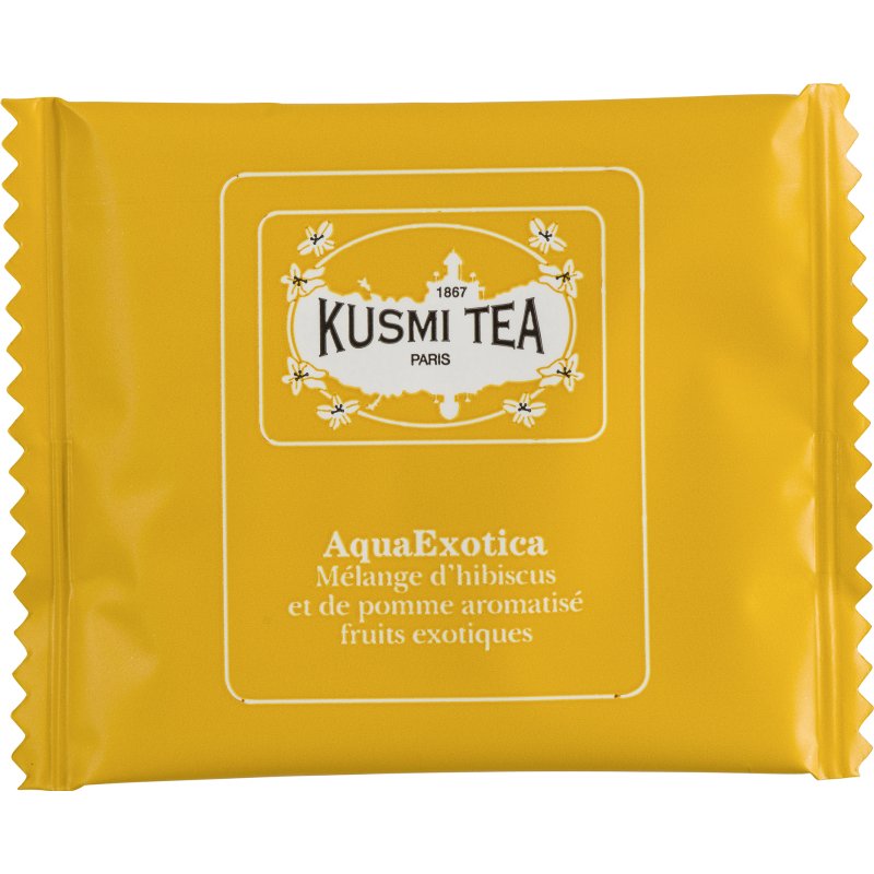 Infusion AquaExotica Bio Kusmi Tea - Boîte de 25 sachets