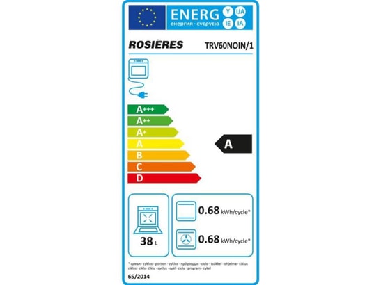 ROSIERES - Combiné cuisson - lavage TRV60NOIN/1