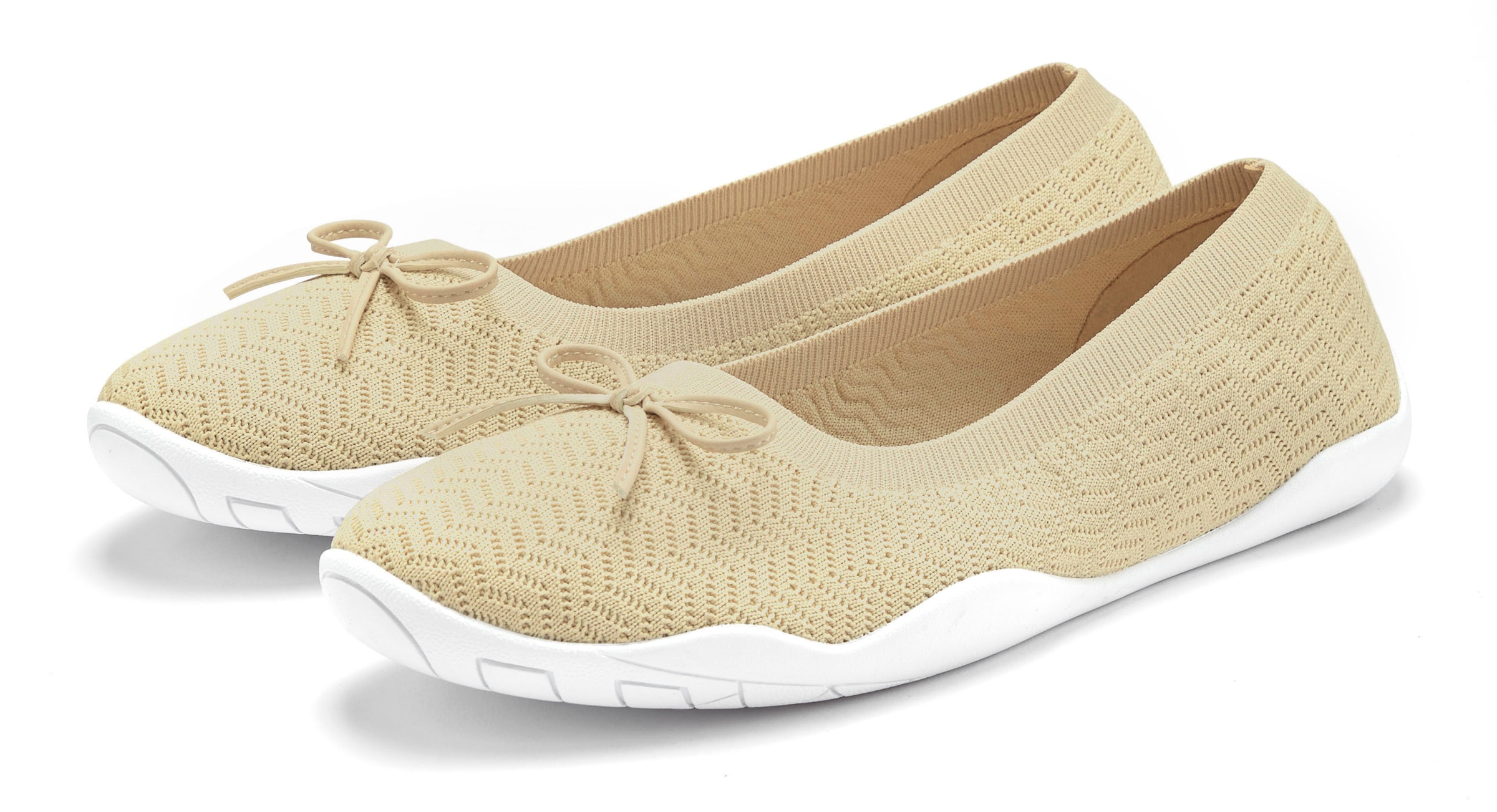 LASCANA Sneaker Ballerinas  Slipper, Halbschuh, ultraleicht zum Reinschlüpfen VEGAN