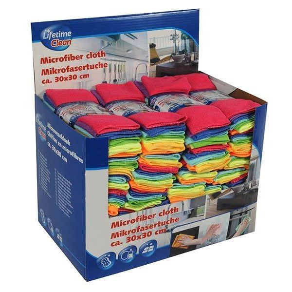 Lifetime Clean Pack 8x Panos de Microfibra (30 x 30mm) - 56322