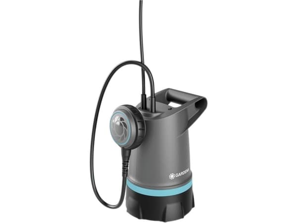Gardena 9016-47, Nedsenkbar pumpe, 550 W, AC, 0,9 stang, 20000 l/t, Sort