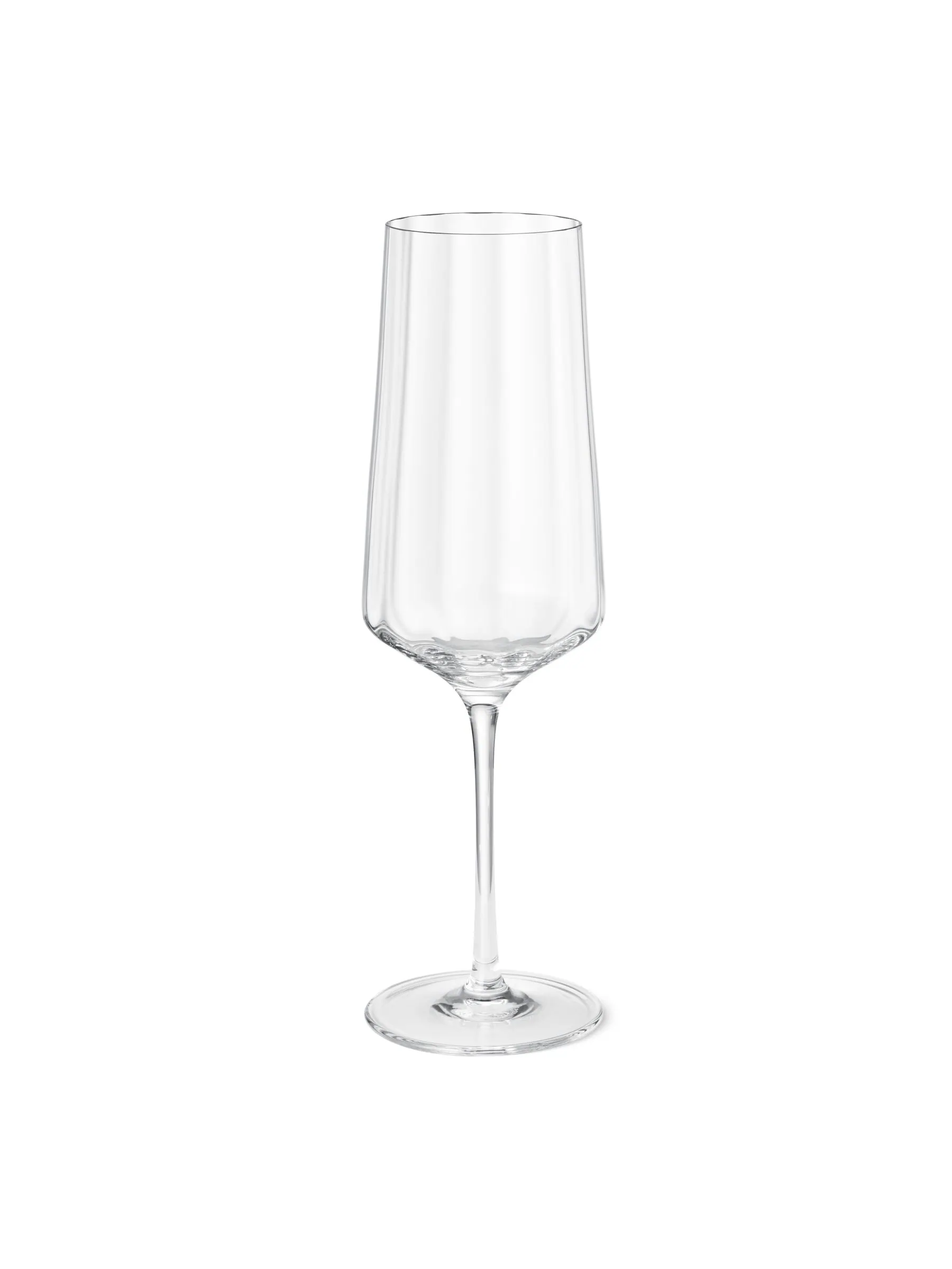 Georg Jensen Bernadotte Set of 6 Champagne Flute Glasses 27CL