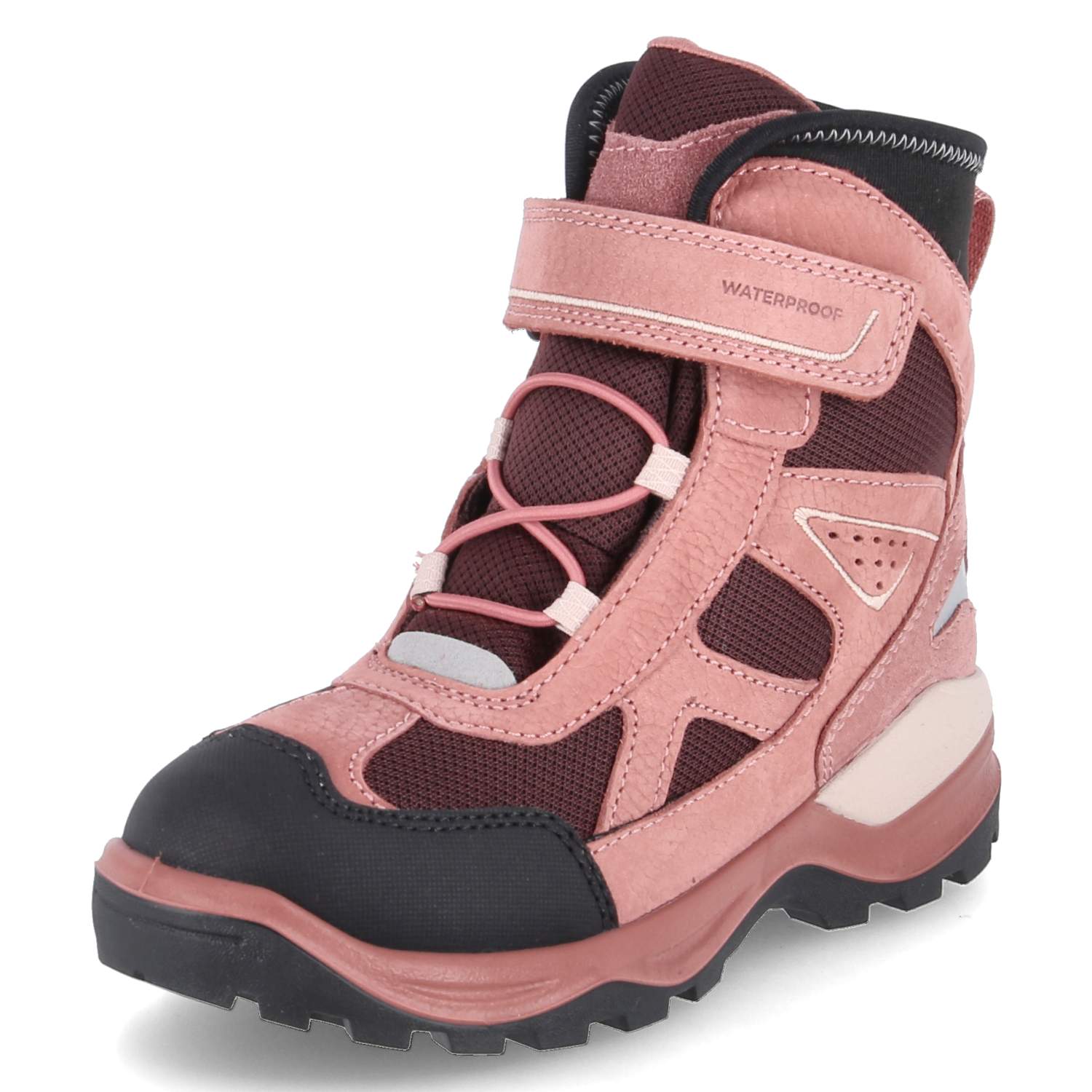 Ecco Stiefel SNOW MOUNTAIN - schwarz/rosa