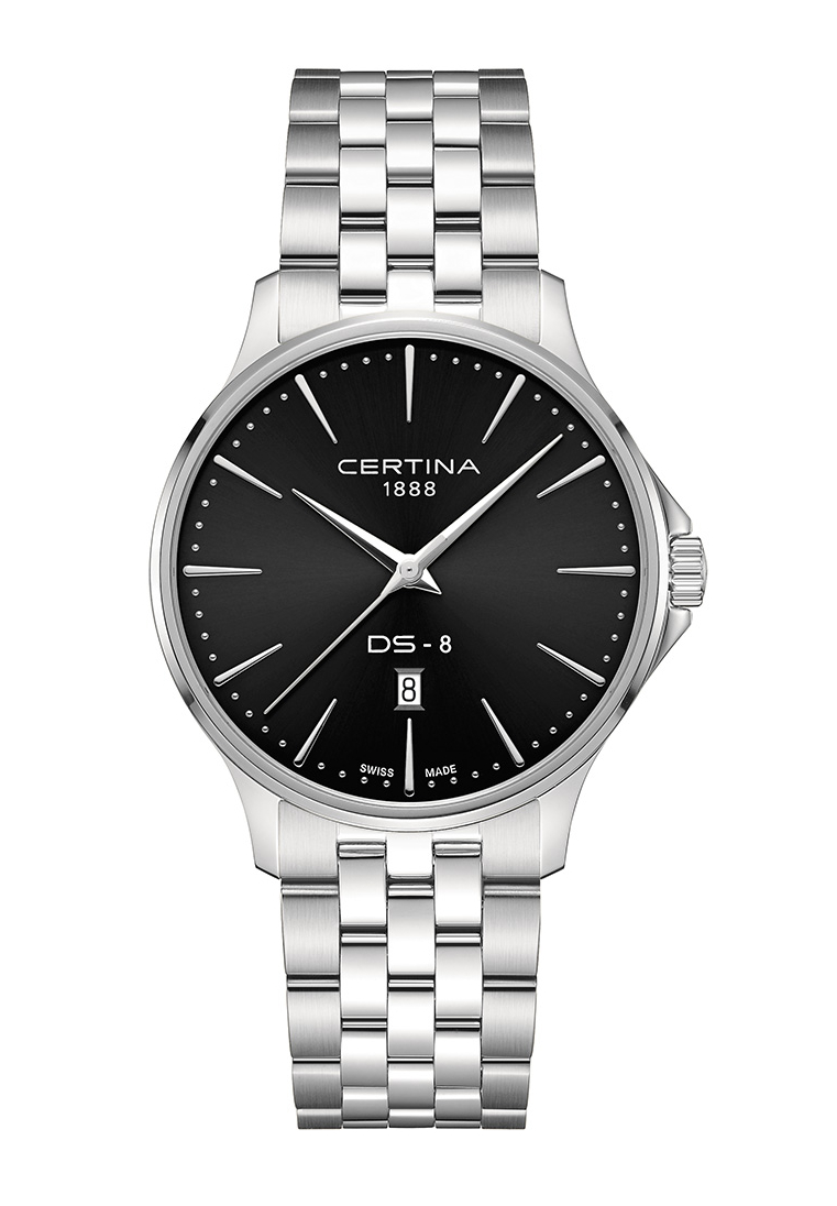 Certina DS-8 Armbanduhr 40mm Schwarz C045.410.11.051.00