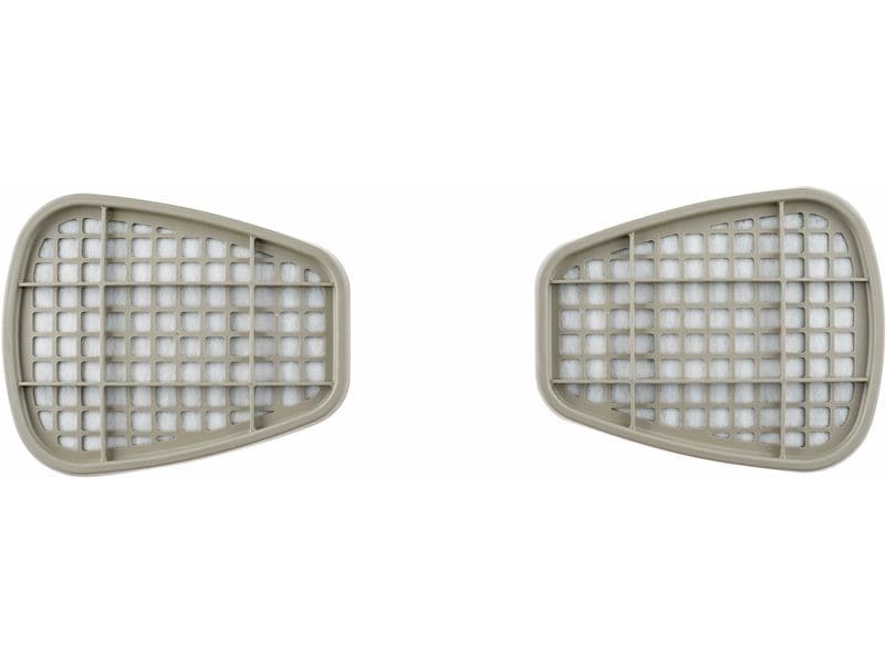 3M Ersatzfilter 6055 A2 für Serie 6000 & 7000, 1 Paar Austauschfilter A2 für Halb & Vollmaske Serie 6000 & 7000