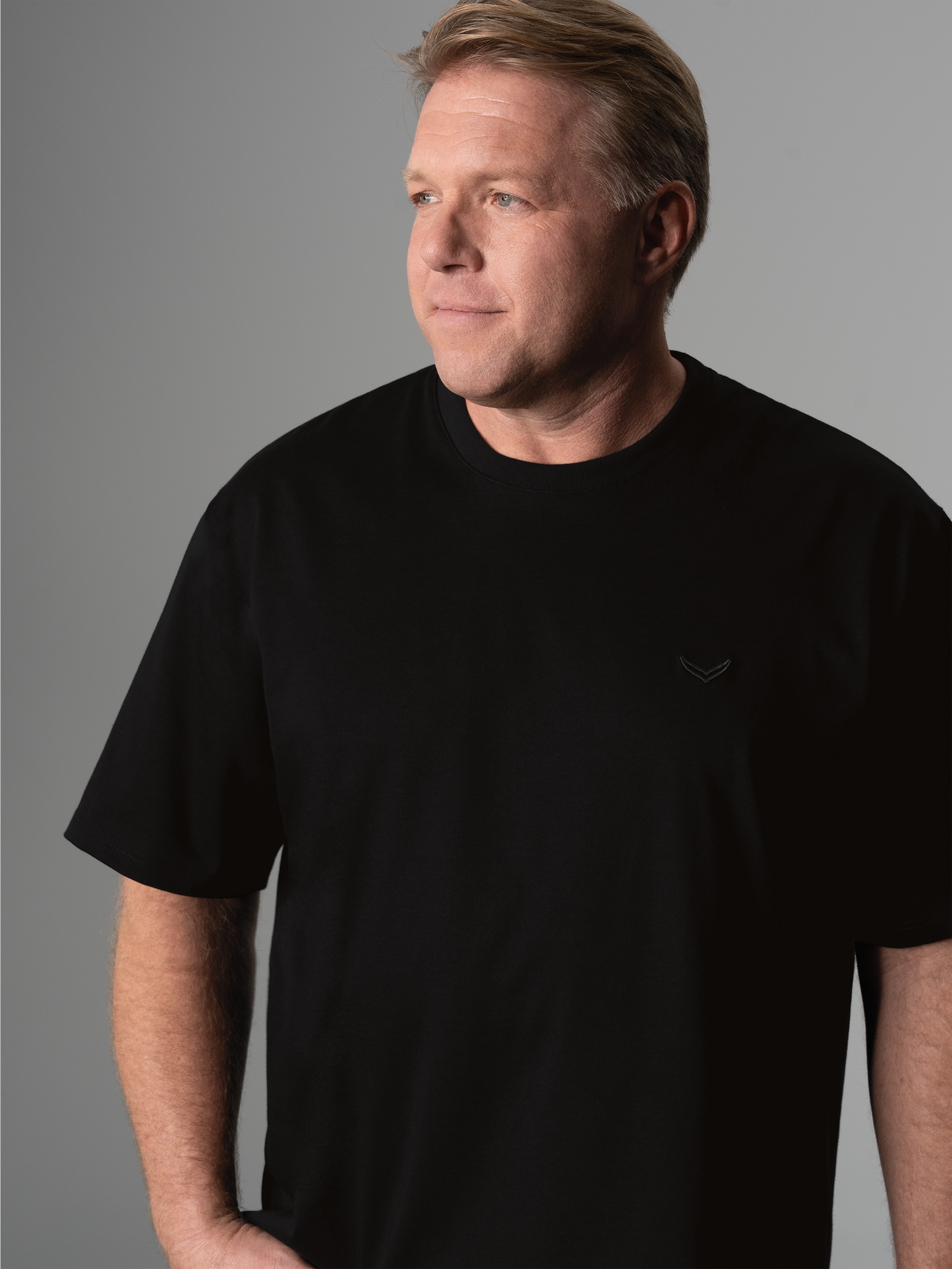Heavy Oversized T-Shirt Schwarz