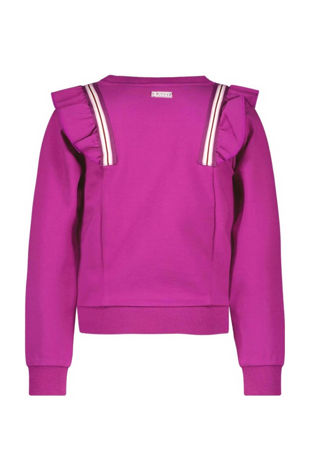 B.Nosy gestreepte sweater Sara paars