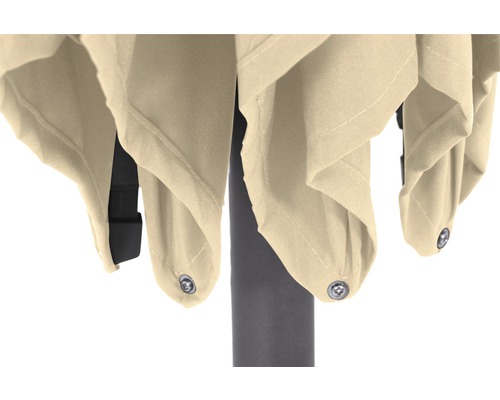 Avio parasol 3 x 2 m polyester naturel