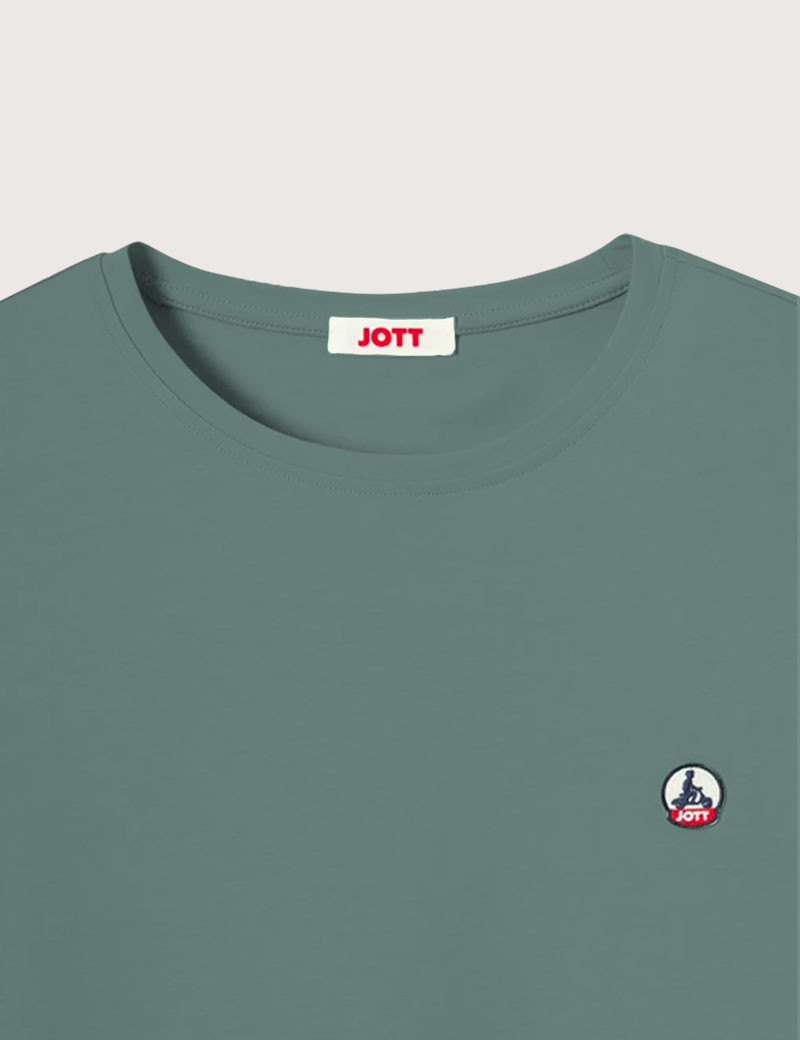 JOTT T-SHIRT HOMME MANCHES COURTES PIETRO VERT PÂLE