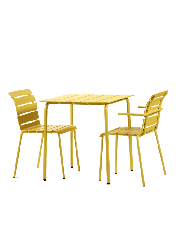 Valerie Objects Aligned tuinstoel off white