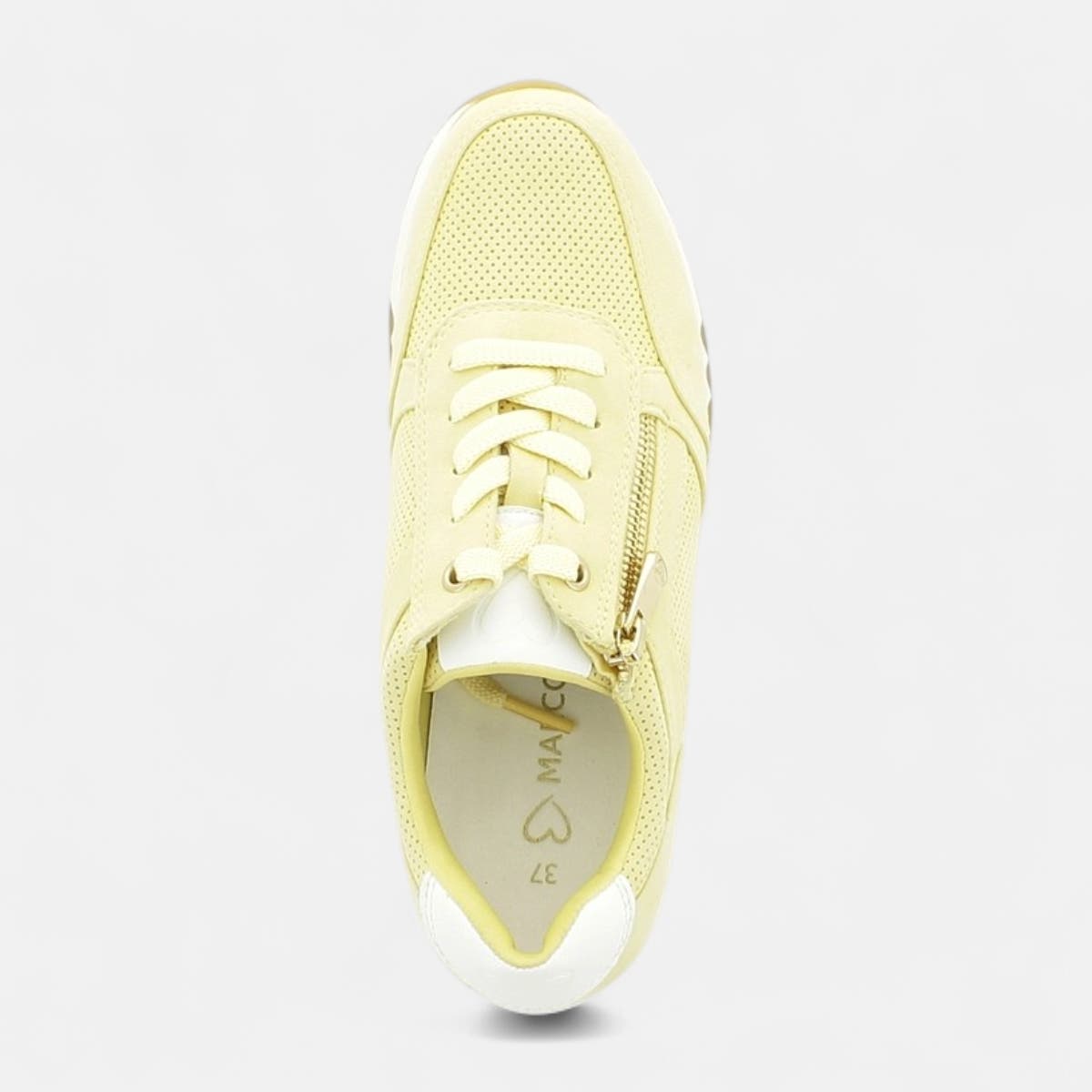 Baskets basses Femme jaune