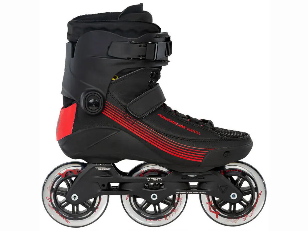 Powerslide Swell Black 100 Inliners - Herre Rulleskøjter