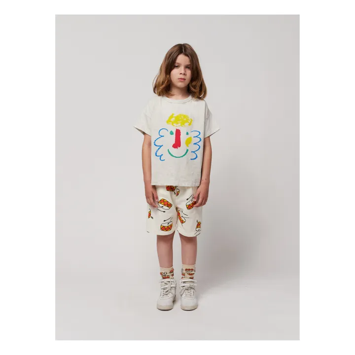 Bobo Choses Bermuda Denim Tambours | Ecru