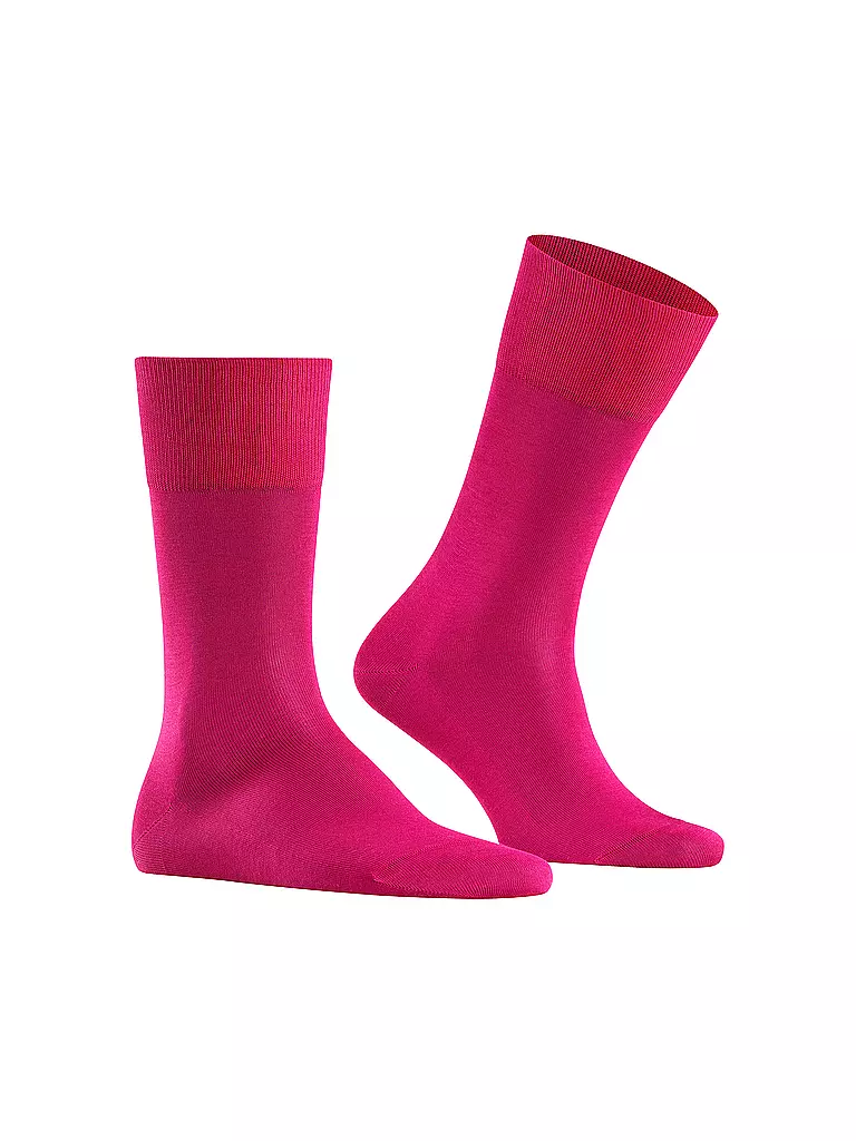 FALKE Socken TIAGO berry beere