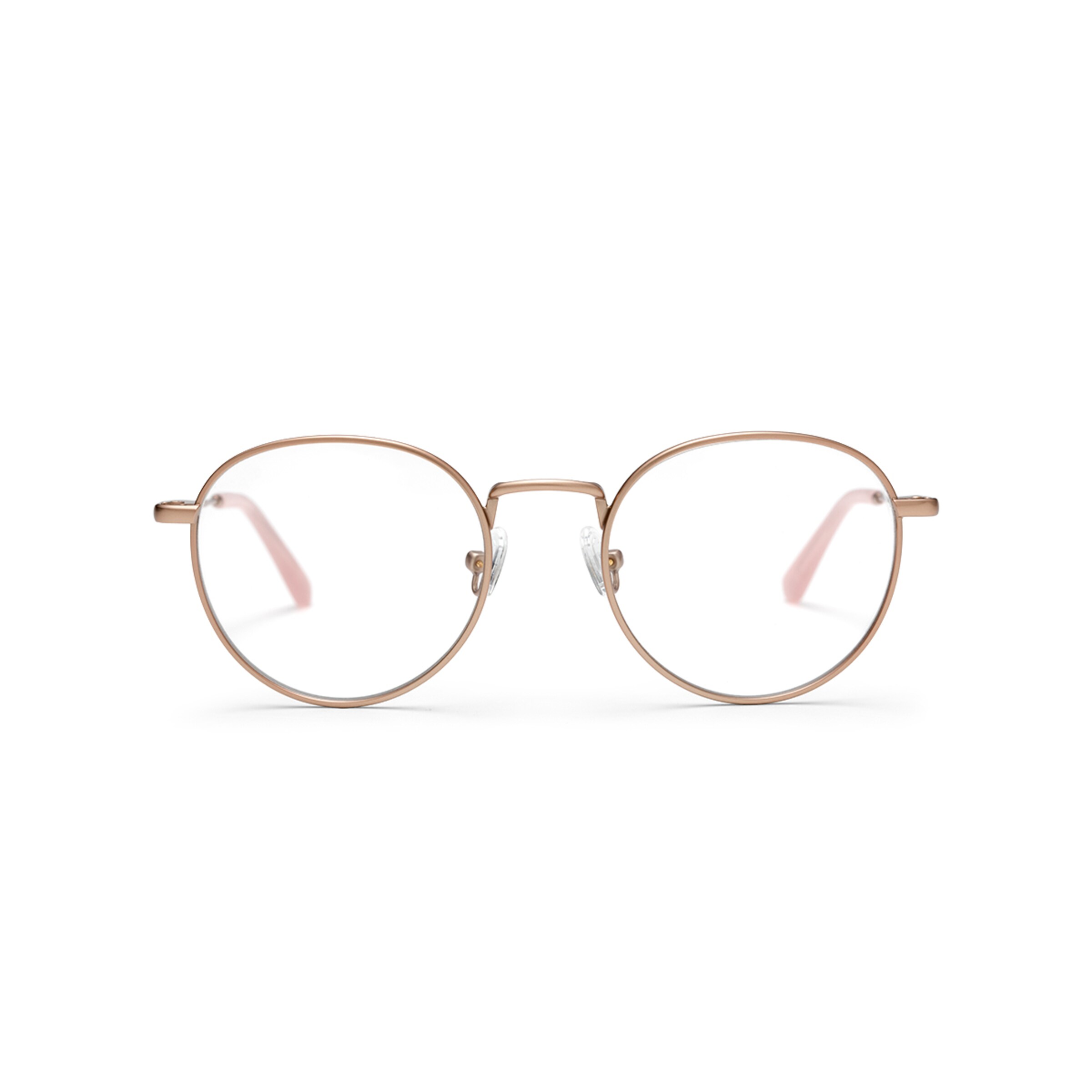 London Small Matt Rose Gold mit Sehstärke