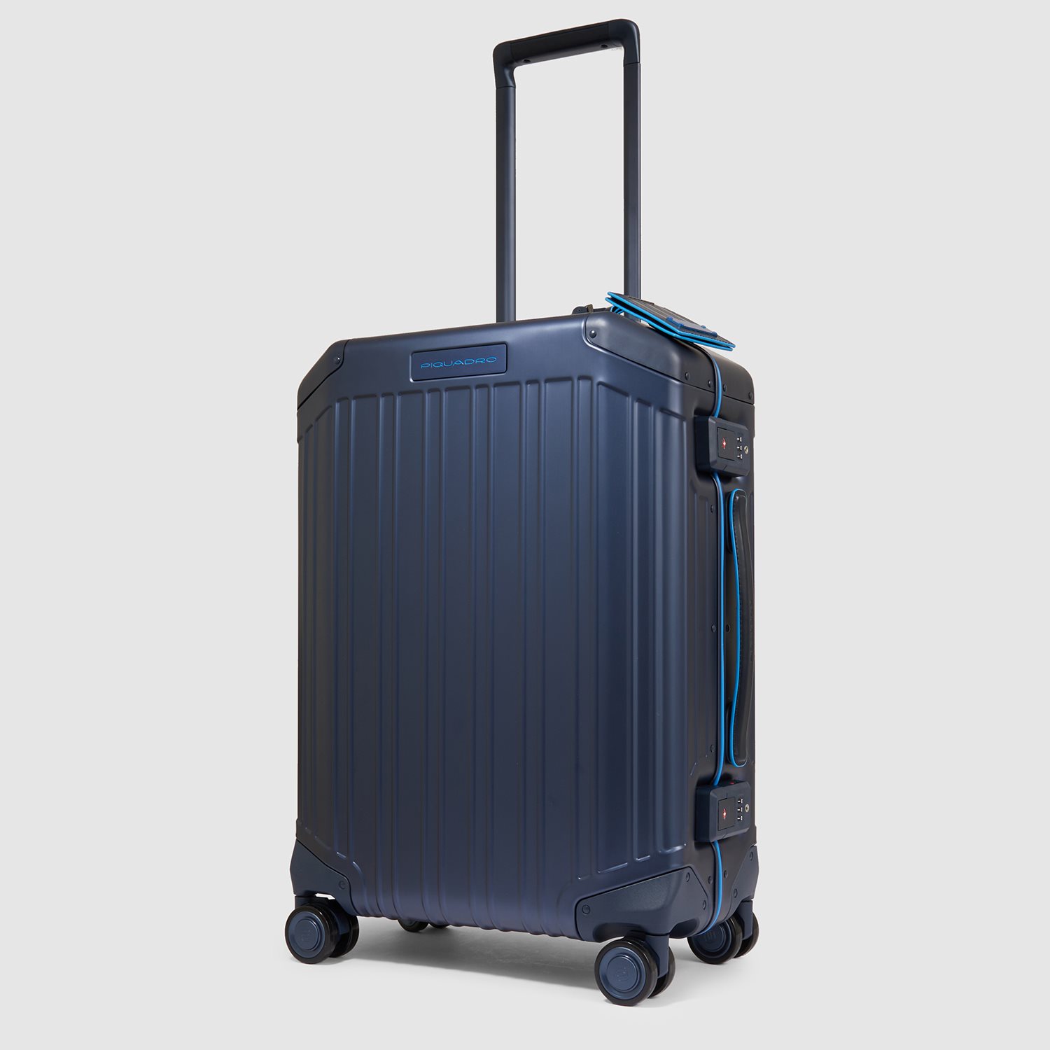 Piquadro ALU-B2 Cabin Trolley 55 blue