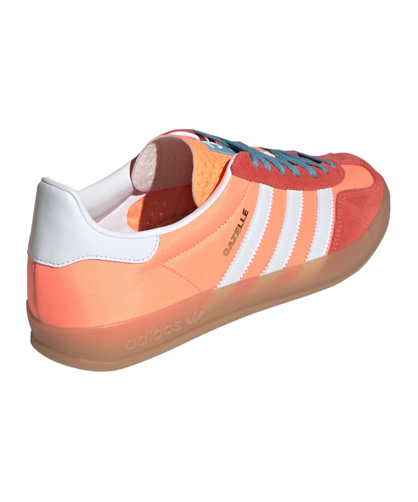 adidas Originals Gazelle Indoor Orange Weiss