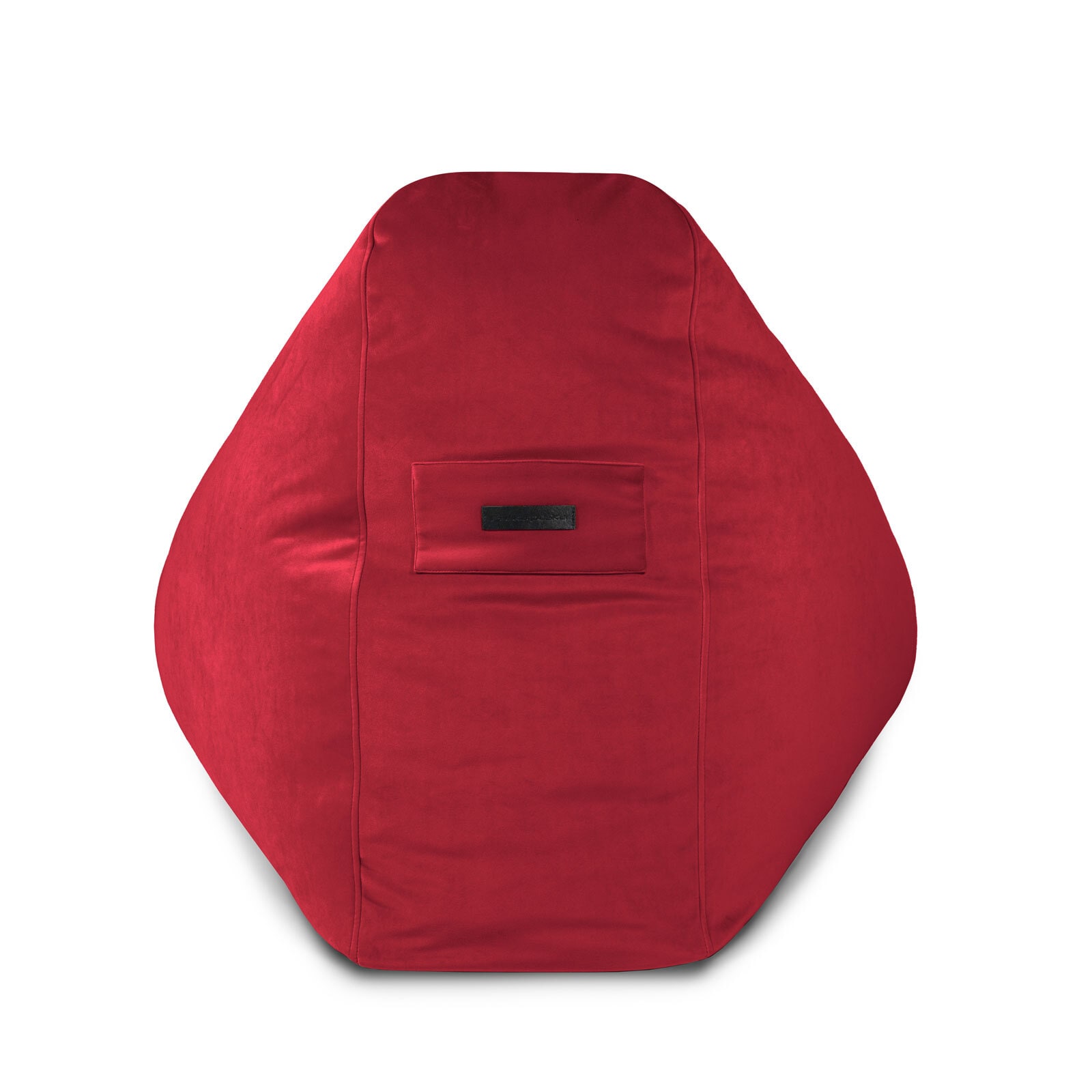 Sitzsack SMOOTH 100 x 85 cm rot