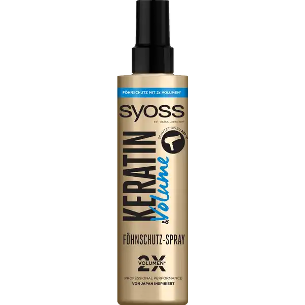 Föhnschutz-Spray Keratin & Volume