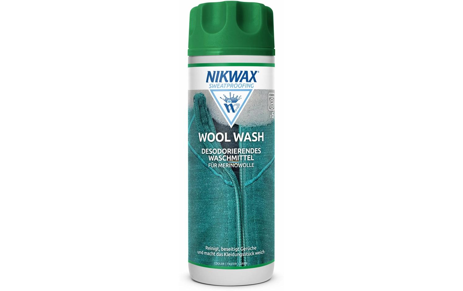 Waschmittel Wool Wash 300 mlDesodorierendes Waschgel für Sport-Wollmaterial