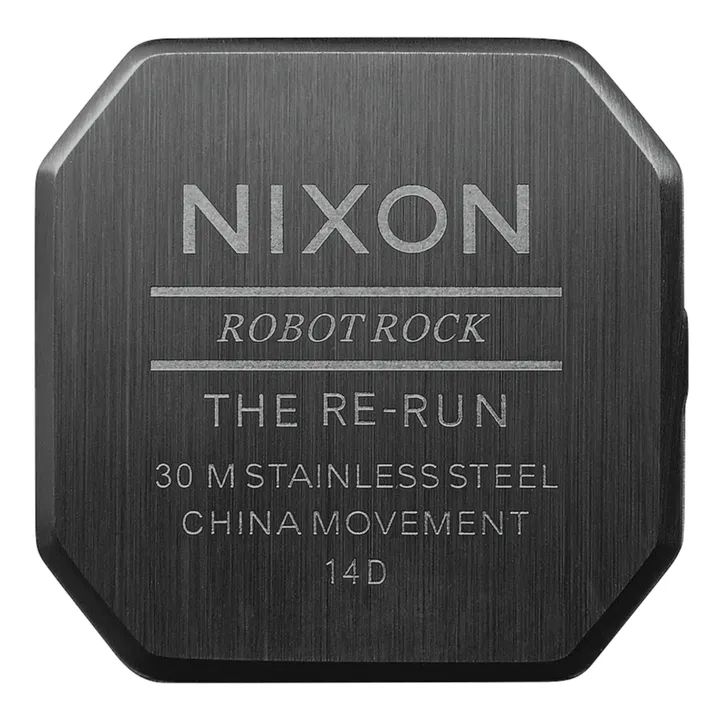 Nixon Montre Re-Run | Noir