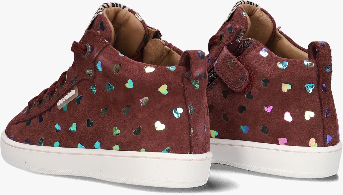 DEVELAB rode develab hoge sneaker 41856