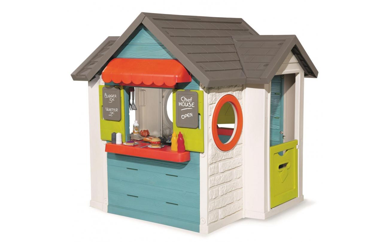 810403 Smoby Chef House speelhuis, keuken en winke
